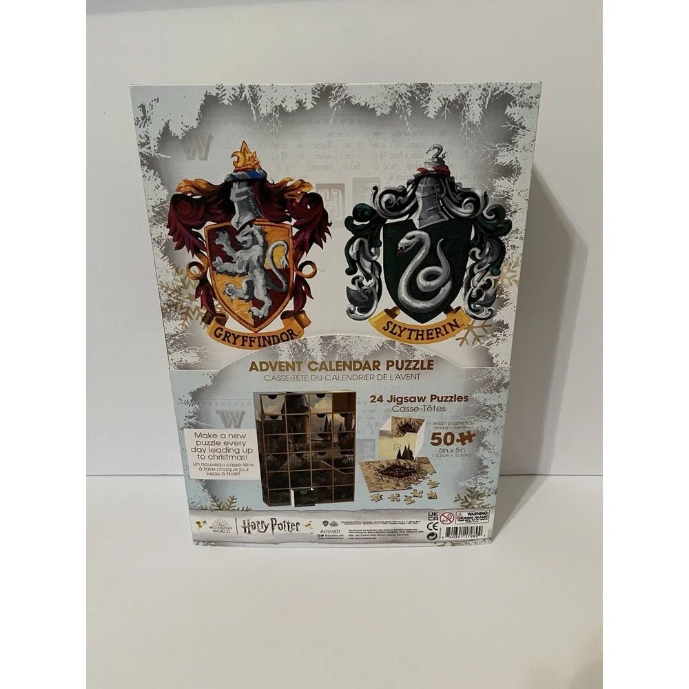 Harry Potter Advent Calendar Puzzle 24x50 Piece Jigsaw Puzzles Hogwarts Aquarius